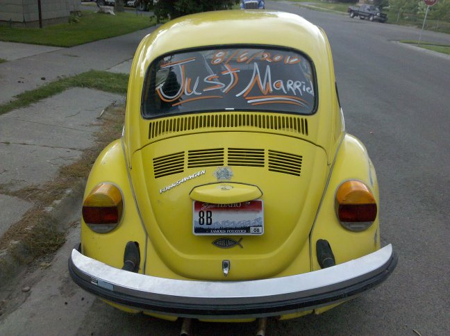 The super beetle still needs a bit of work but it sure is a fun project